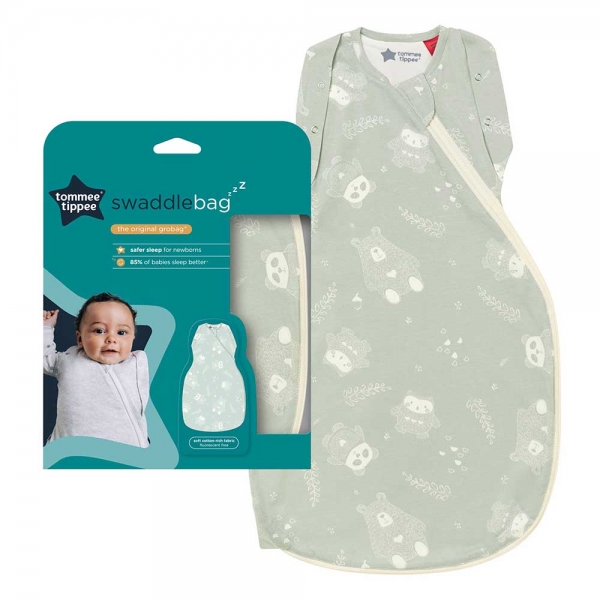 Πάνα αγκαλιάς Swaddle bag Χειμωνιάτικη  2.5 tog 3-6 μηνών Woodland